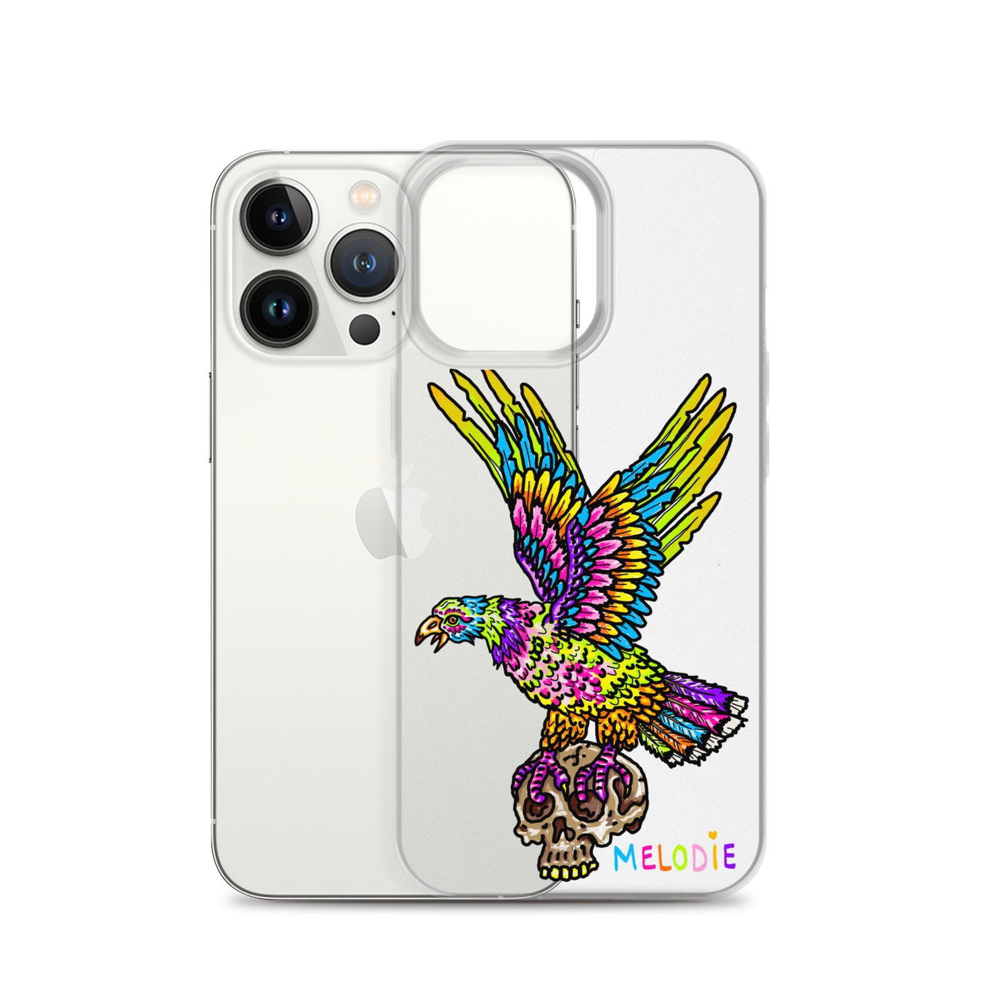 " Colourful Bird " Clear Case for iPhone®