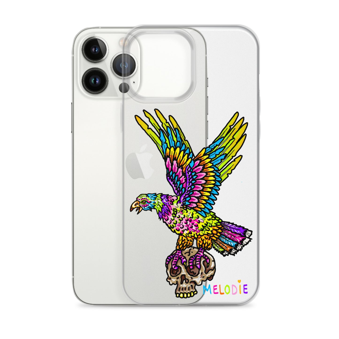 " Colourful Bird " Clear Case for iPhone®