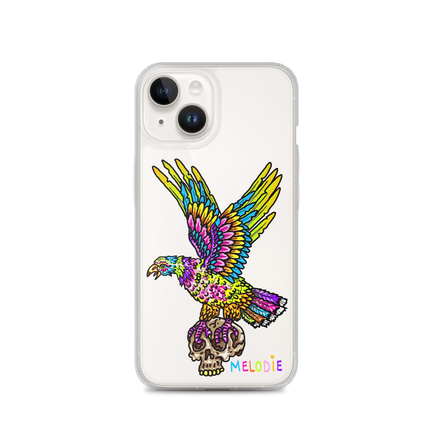 " Colourful Bird " Clear Case for iPhone®