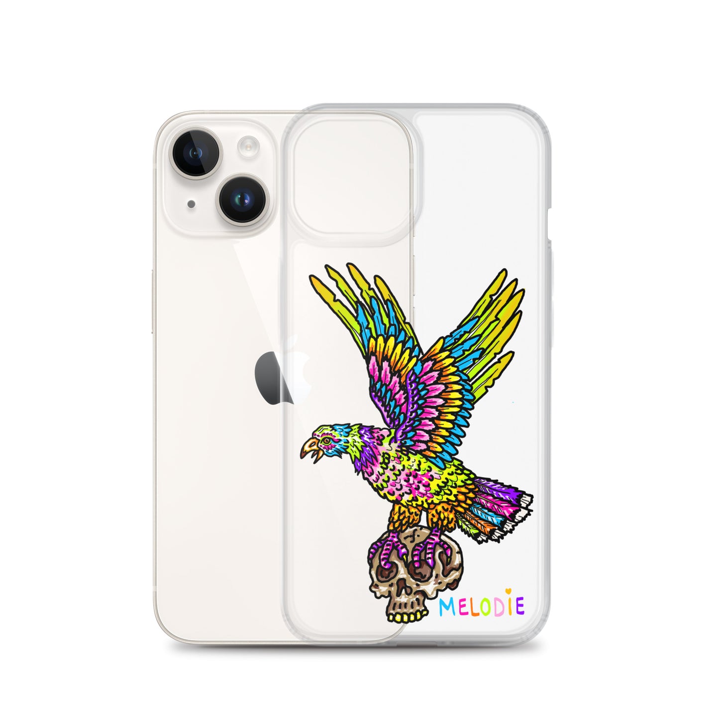 " Colourful Bird " Clear Case for iPhone®