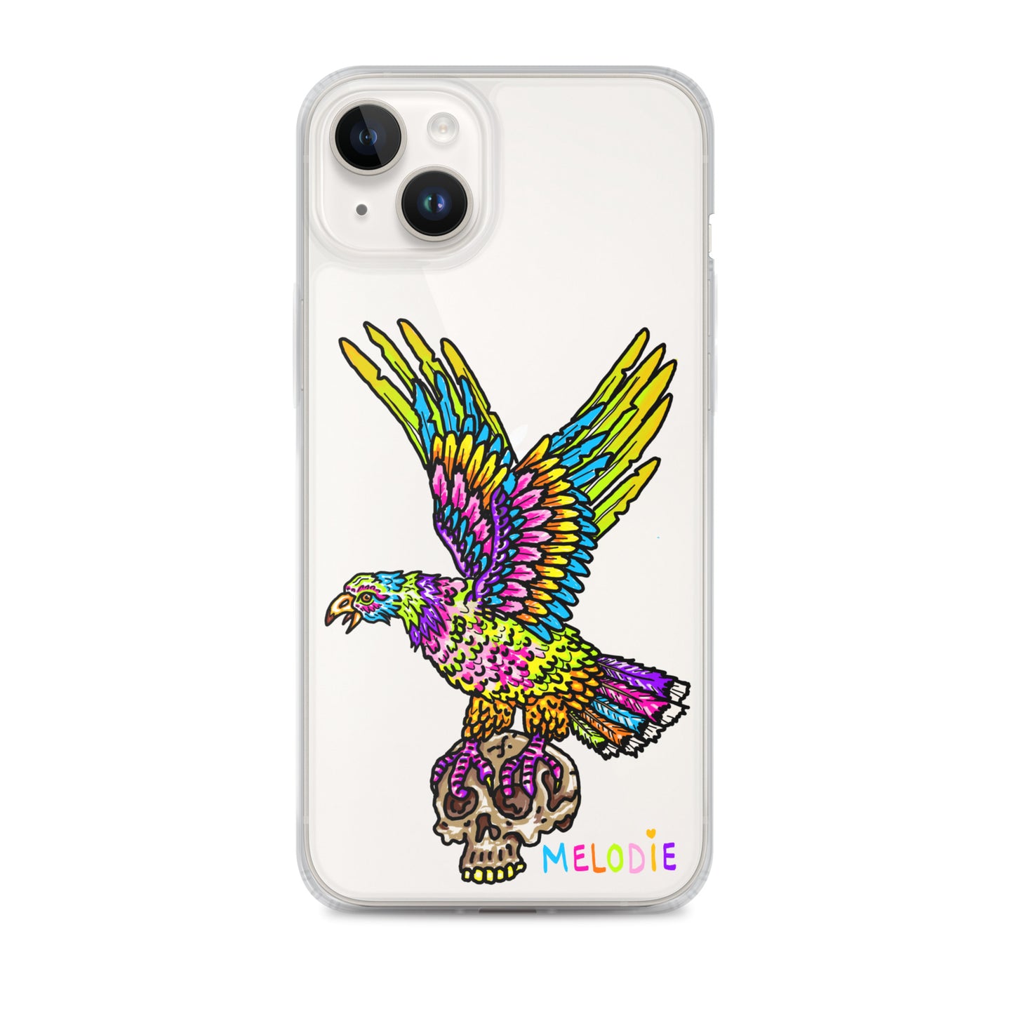 " Colourful Bird " Clear Case for iPhone®