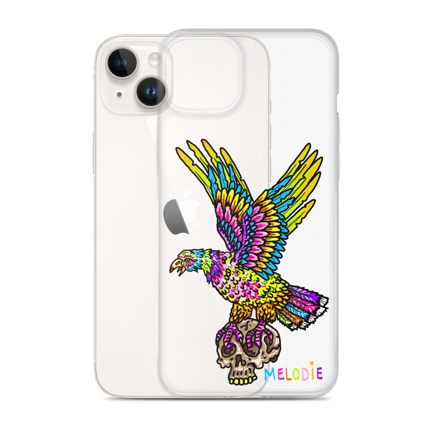 " Colourful Bird " Clear Case for iPhone®