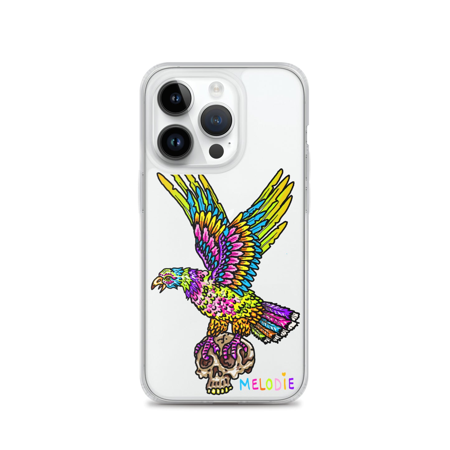 " Colourful Bird " Clear Case for iPhone®