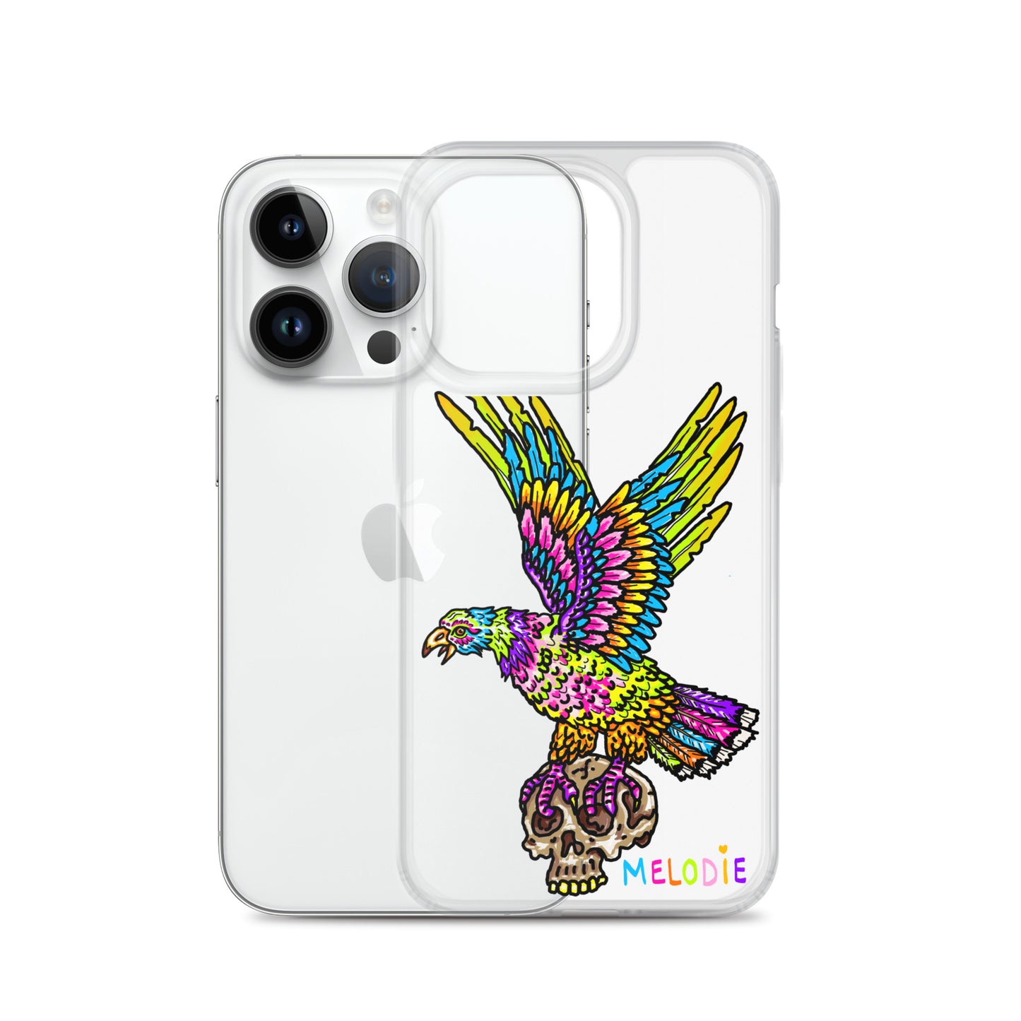 " Colourful Bird " Clear Case for iPhone®