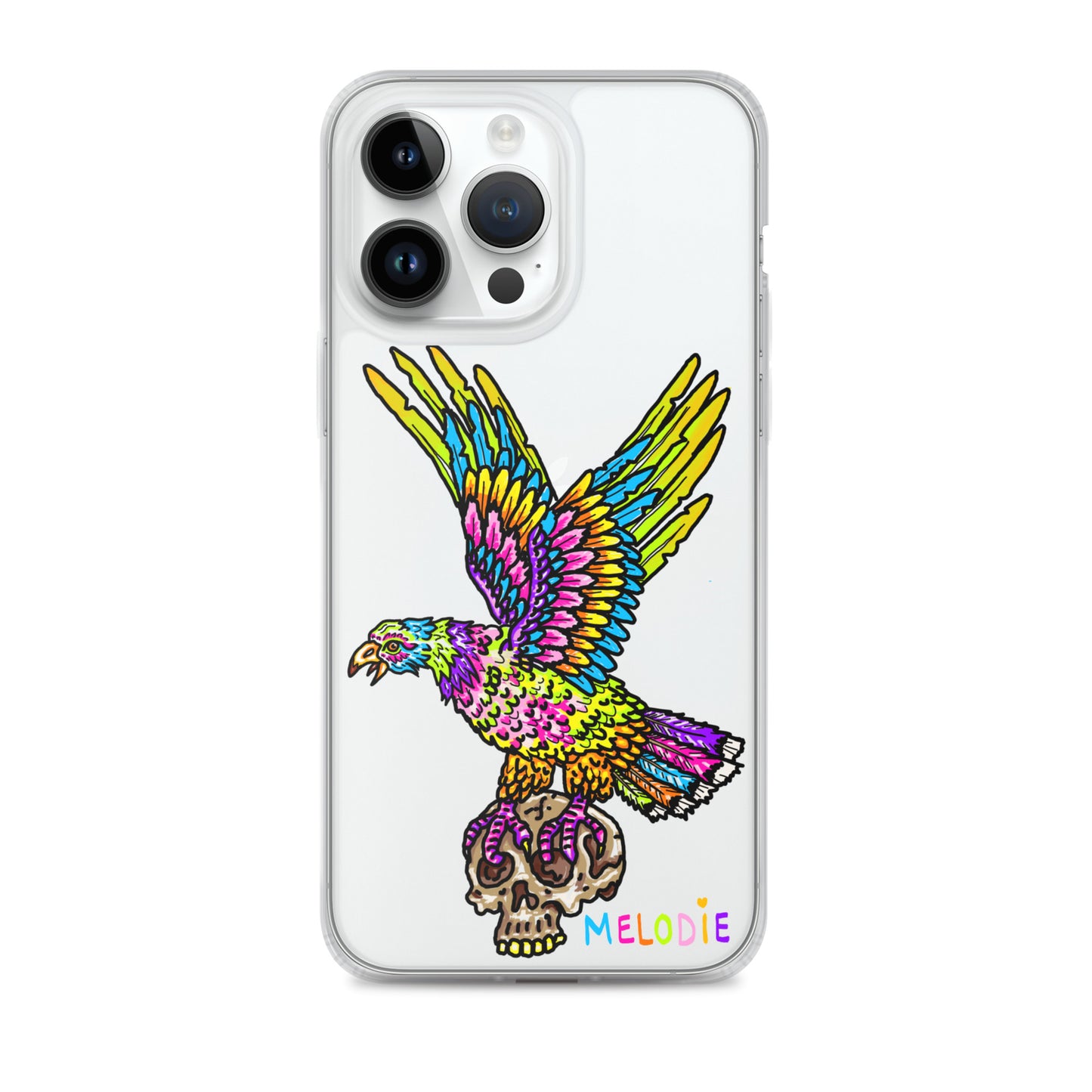 " Colourful Bird " Clear Case for iPhone®