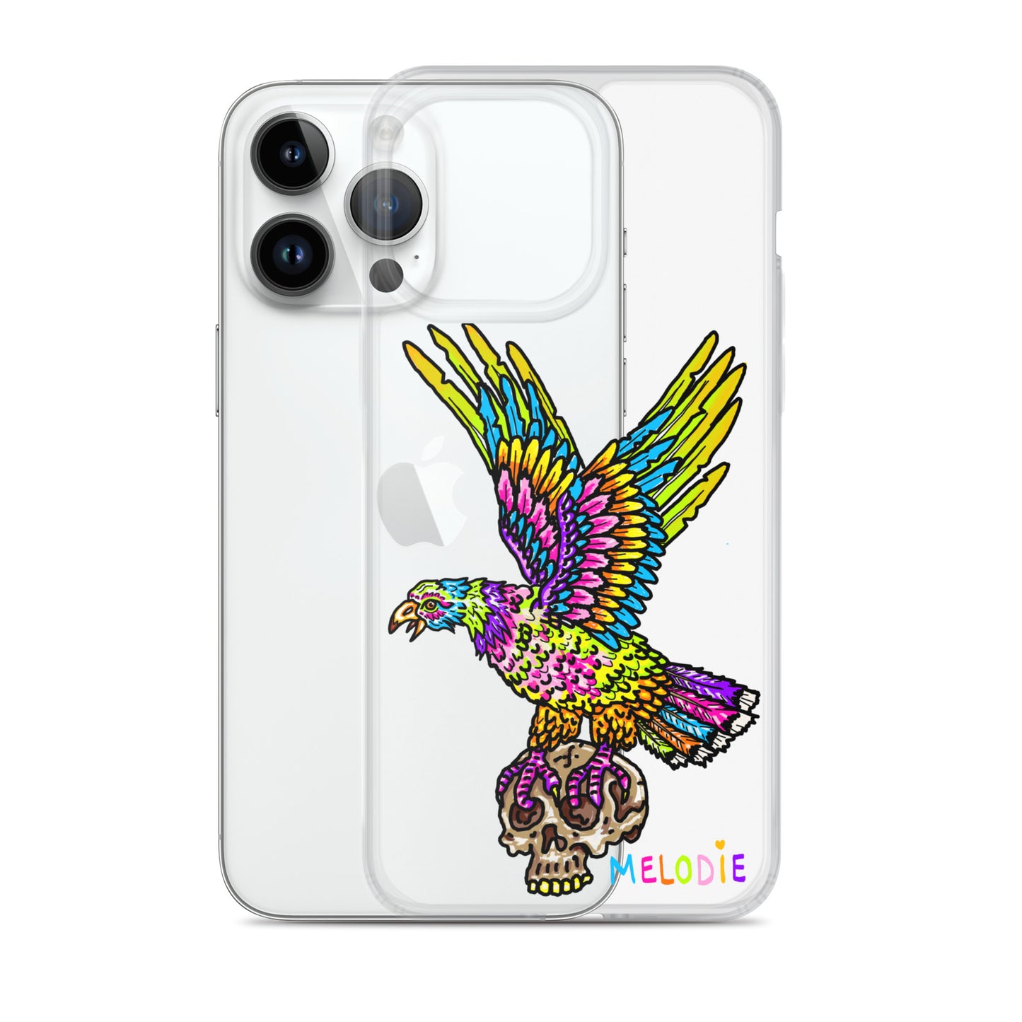 " Colourful Bird " Clear Case for iPhone®