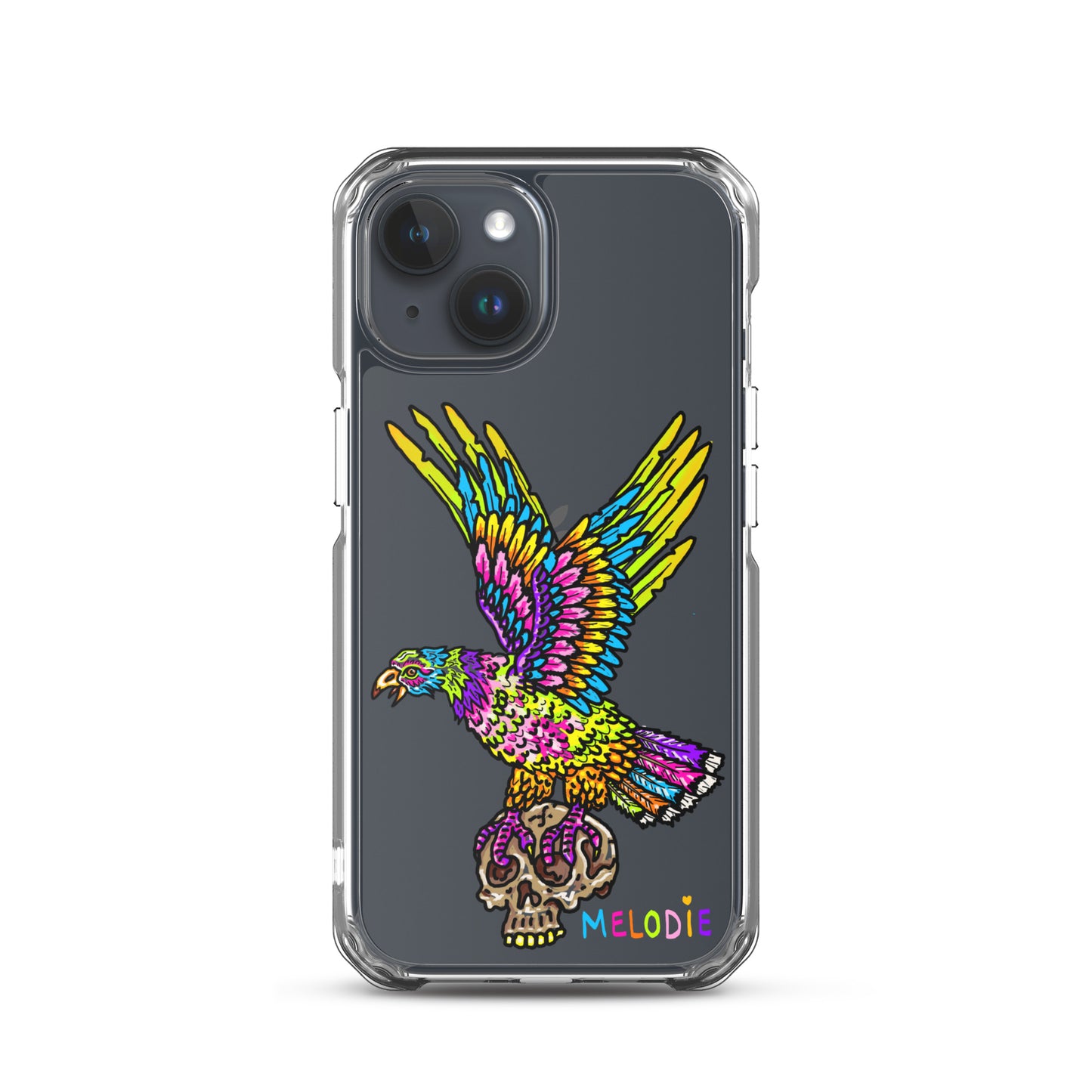 " Colourful Bird " Clear Case for iPhone®