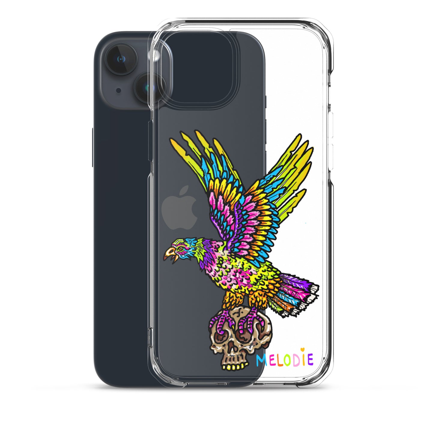 " Colourful Bird " Clear Case for iPhone®