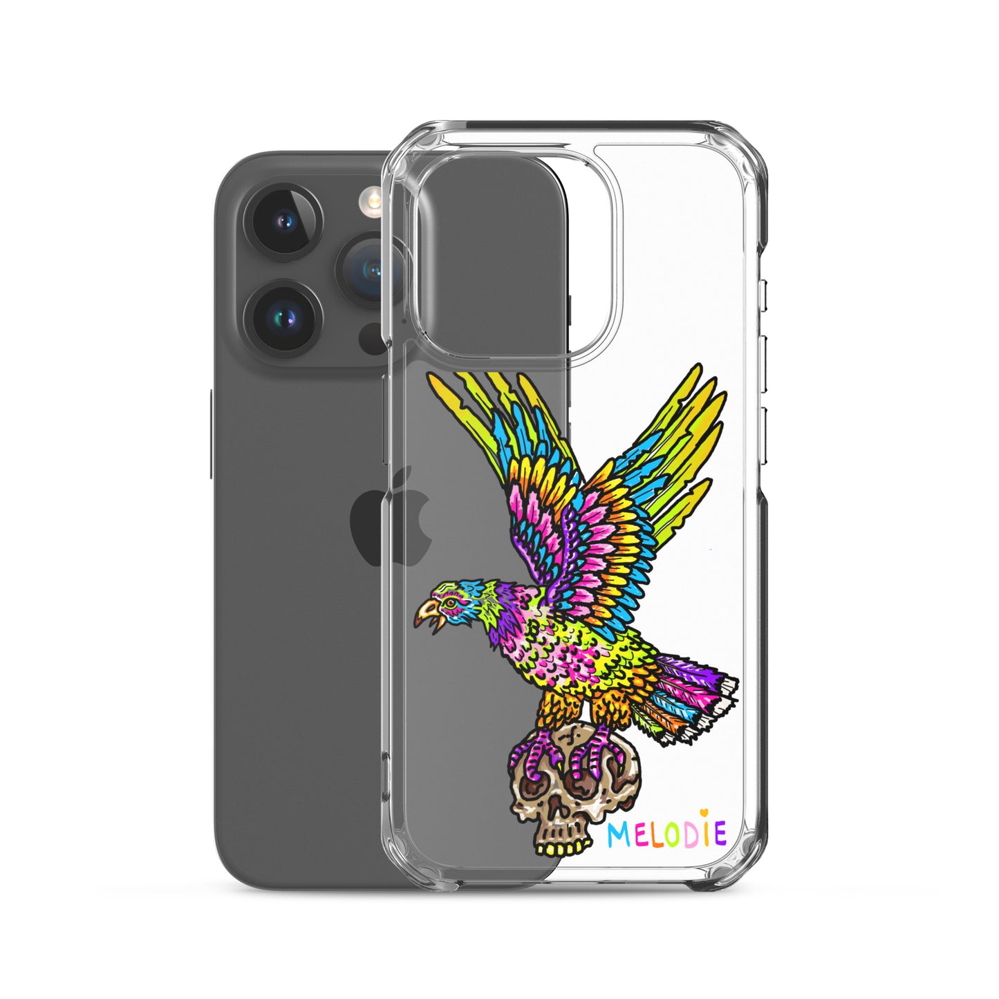 " Colourful Bird " Clear Case for iPhone®