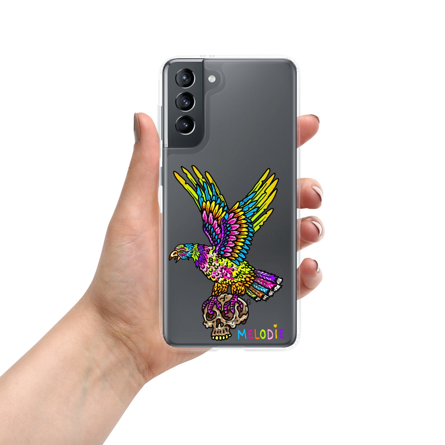 " Colourful Bird " Clear Case for Samsung®