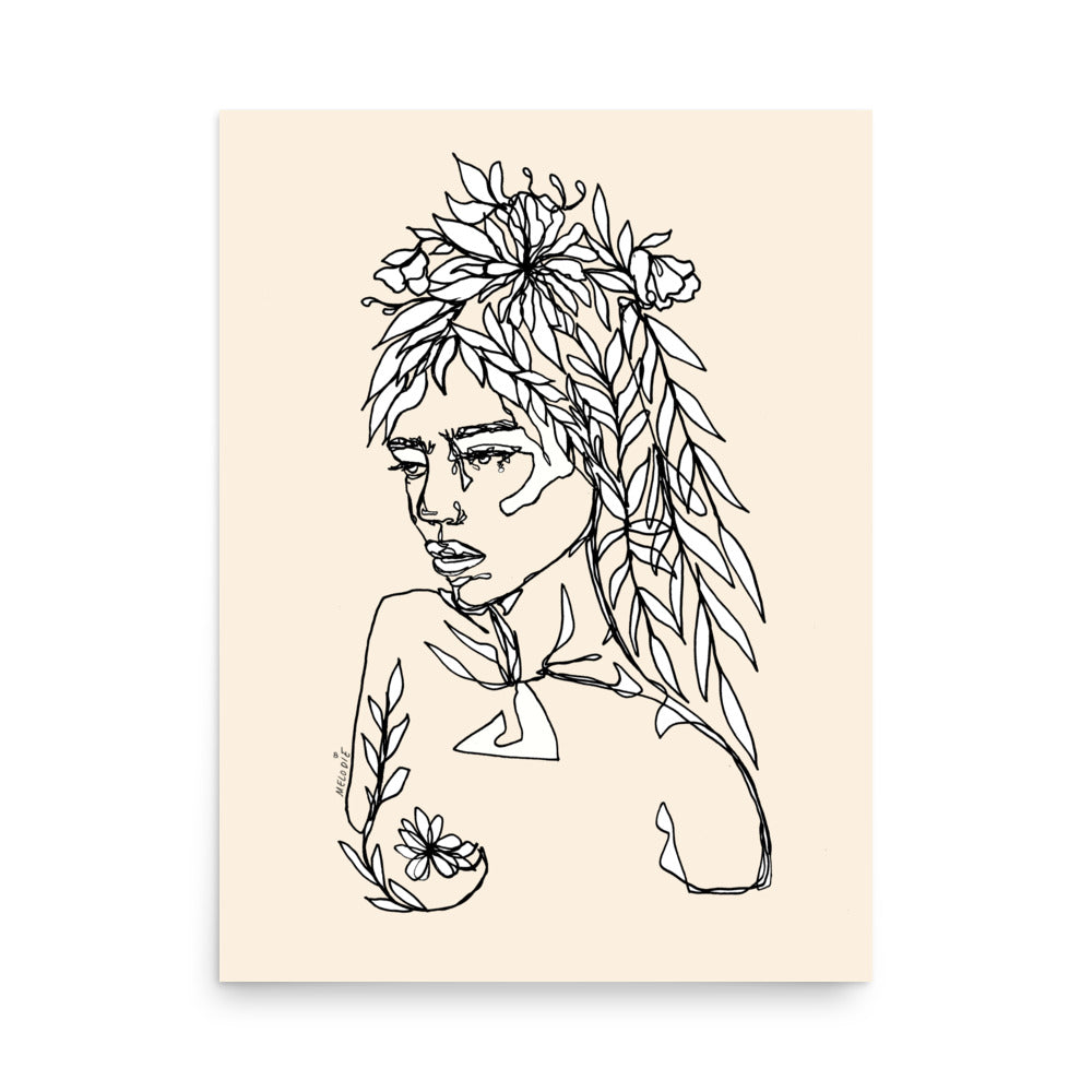 " Flower Head " Print/Poster