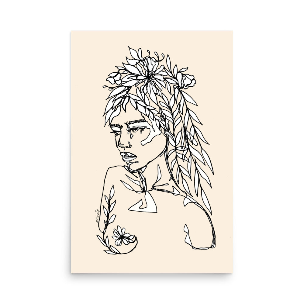 " Flower Head " Print/Poster