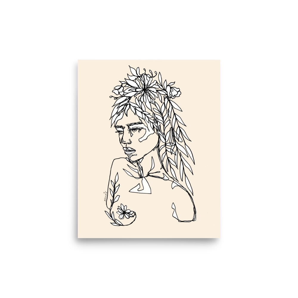 " Flower Head " Print/Poster