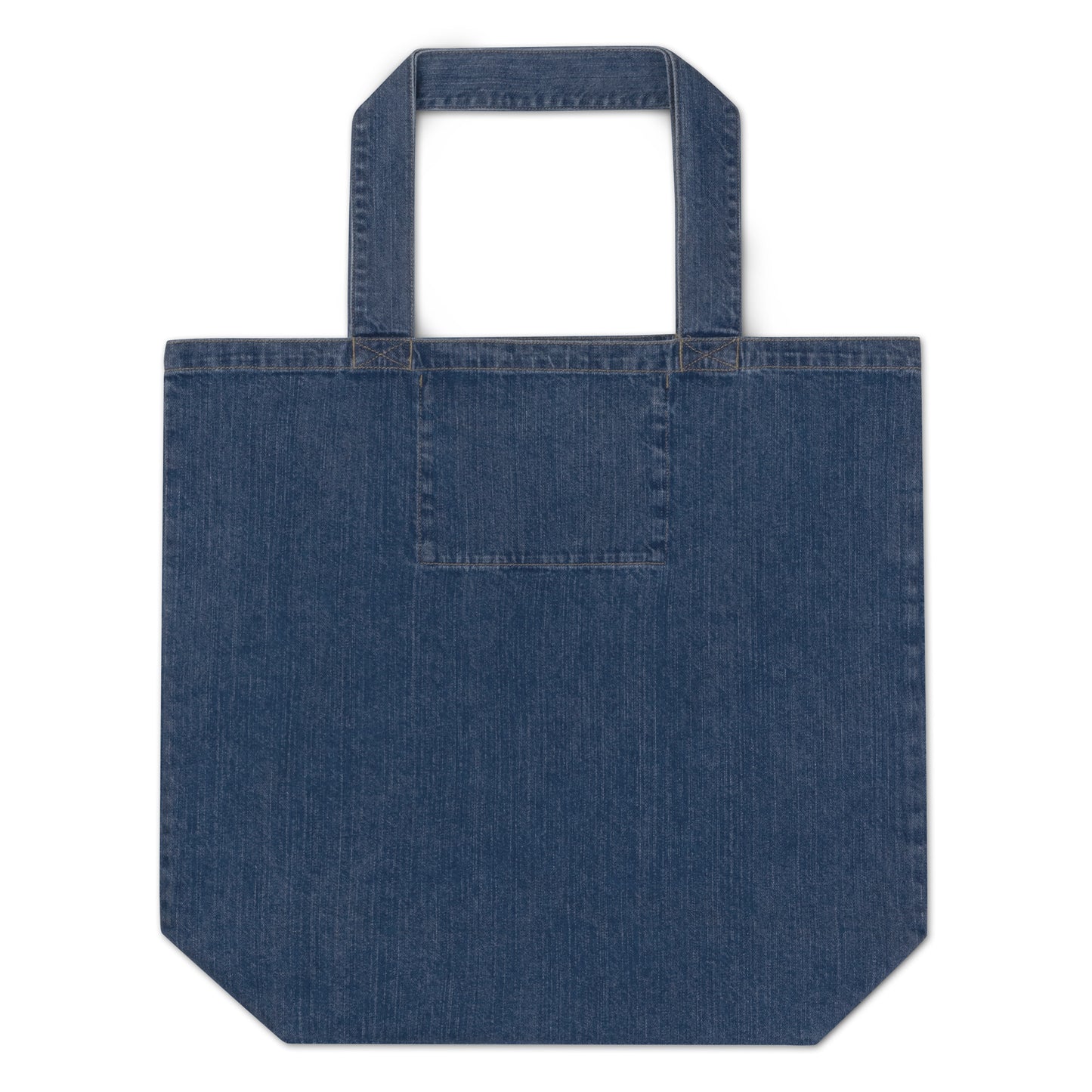 " Ass, Gas Or Grass " Organic denim tote bag