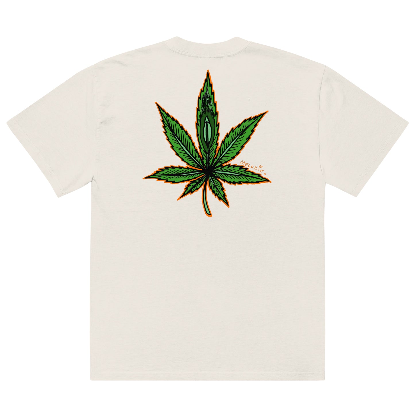 " 2024 Smoke Weed & Masturbate " Back Print Oversized faded t-shirt