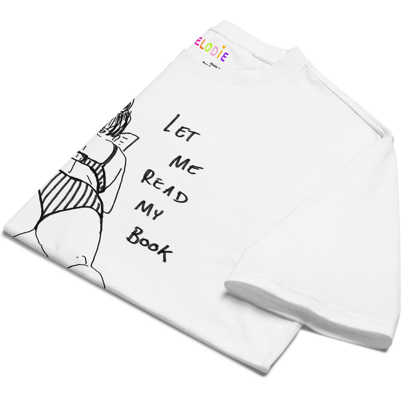 " Let Me Read My Book " Oversized heavyweight t-shirt