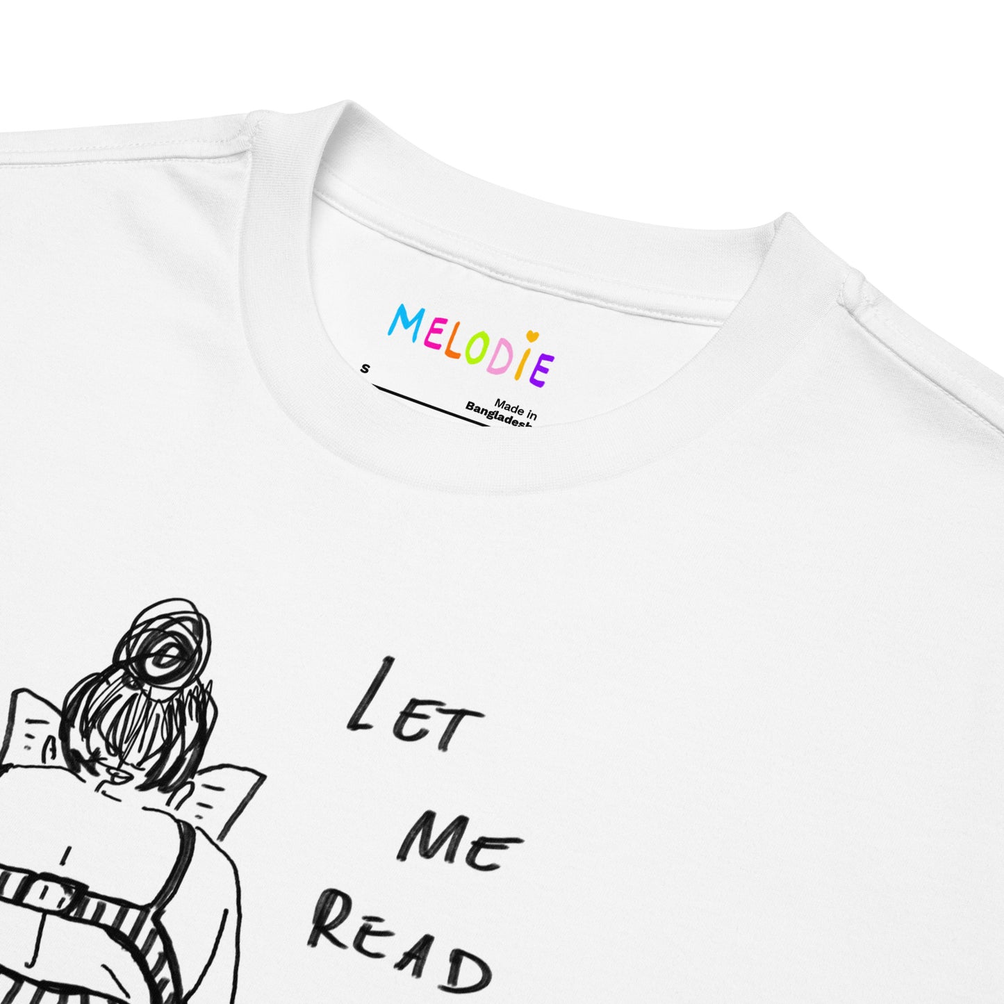 " Let Me Read My Book " Oversized heavyweight t-shirt