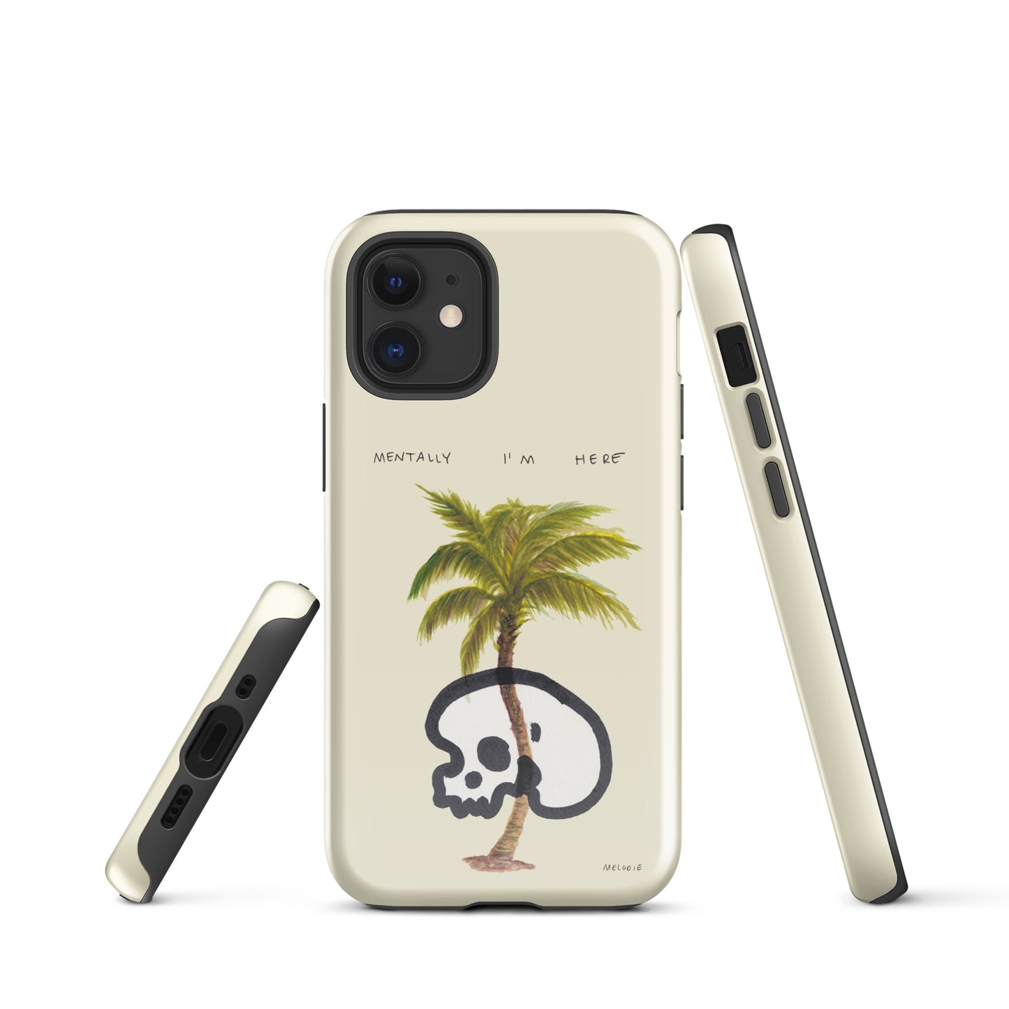 " Mentally I’m Here " Tough Case for iPhone®