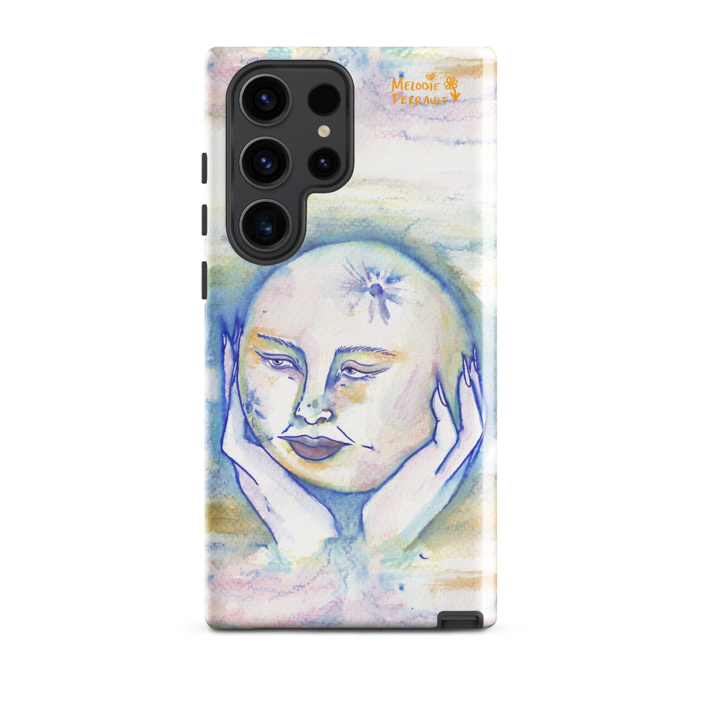 " Lady Moon " Watercolour Tough case for Samsung®