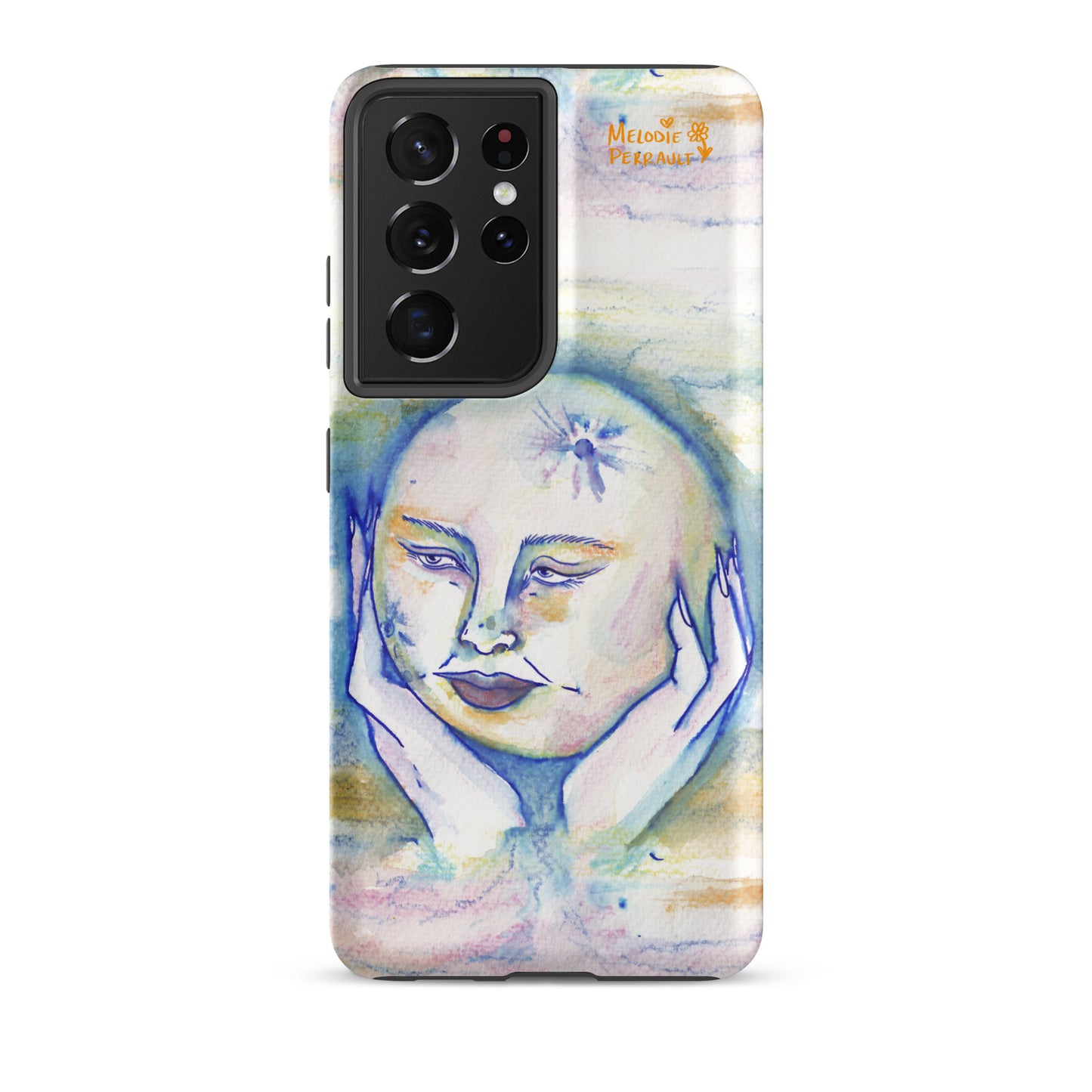 " Lady Moon " Watercolour Tough case for Samsung®