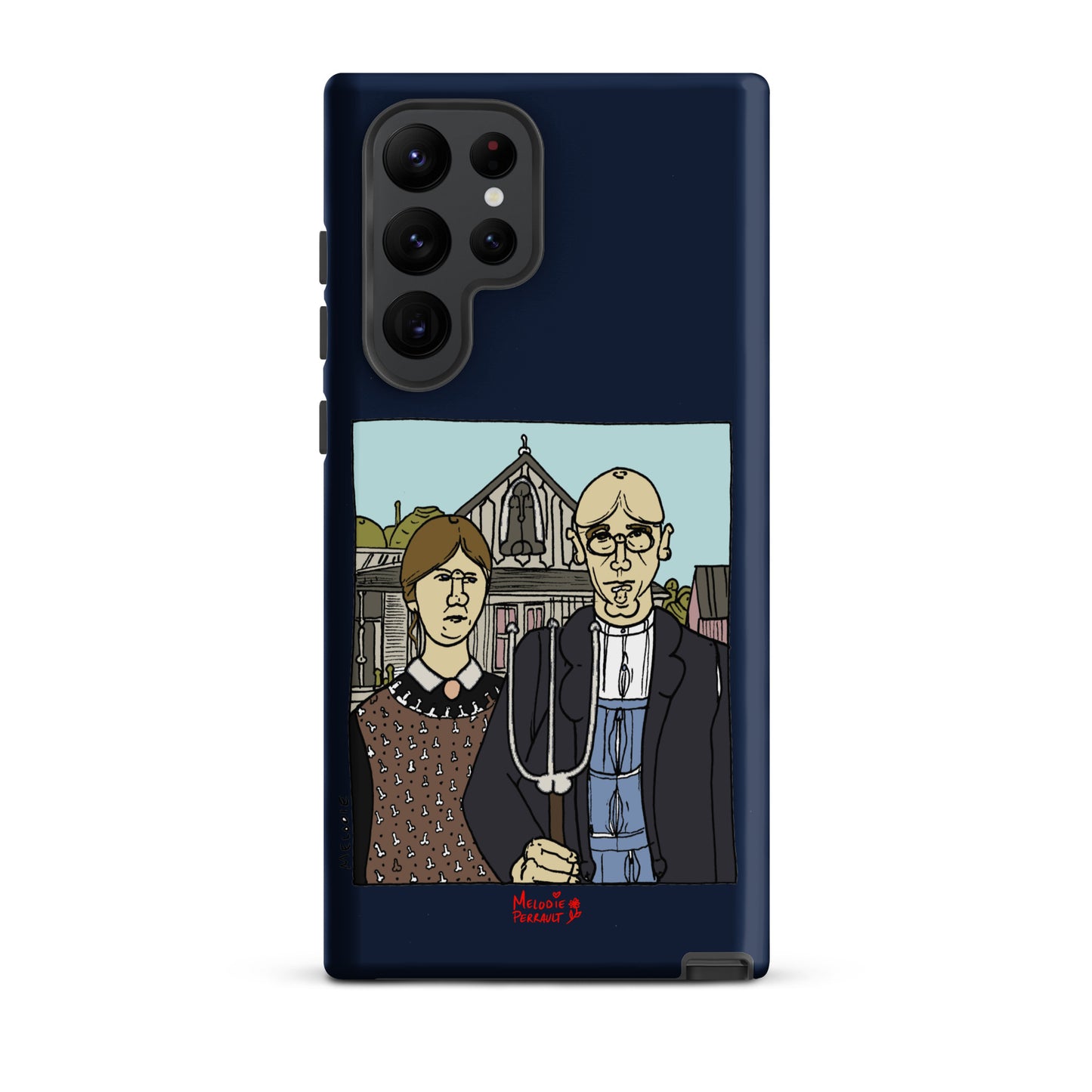 " Grand Wood " American Gothic, Tough case for Samsung®