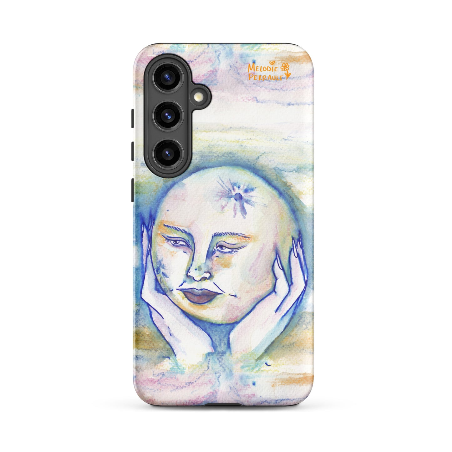 " Lady Moon " Watercolour Tough case for Samsung®