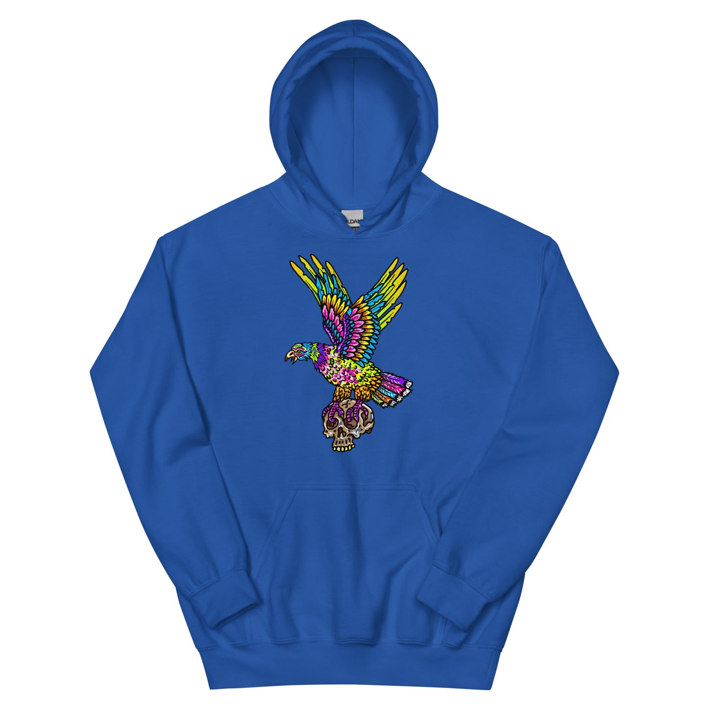 " Colourful Birds & Boots " Unisex Hoodie