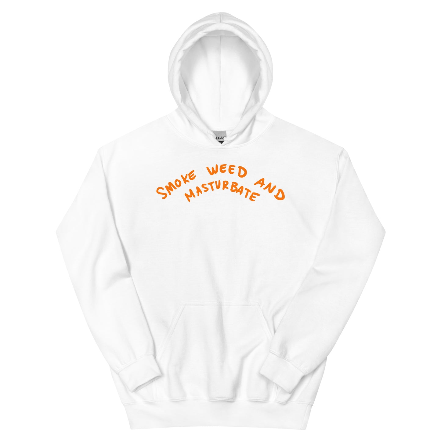 " 2024 Smoke Weed & Masturbate " Front & Back Unisex Hoodie