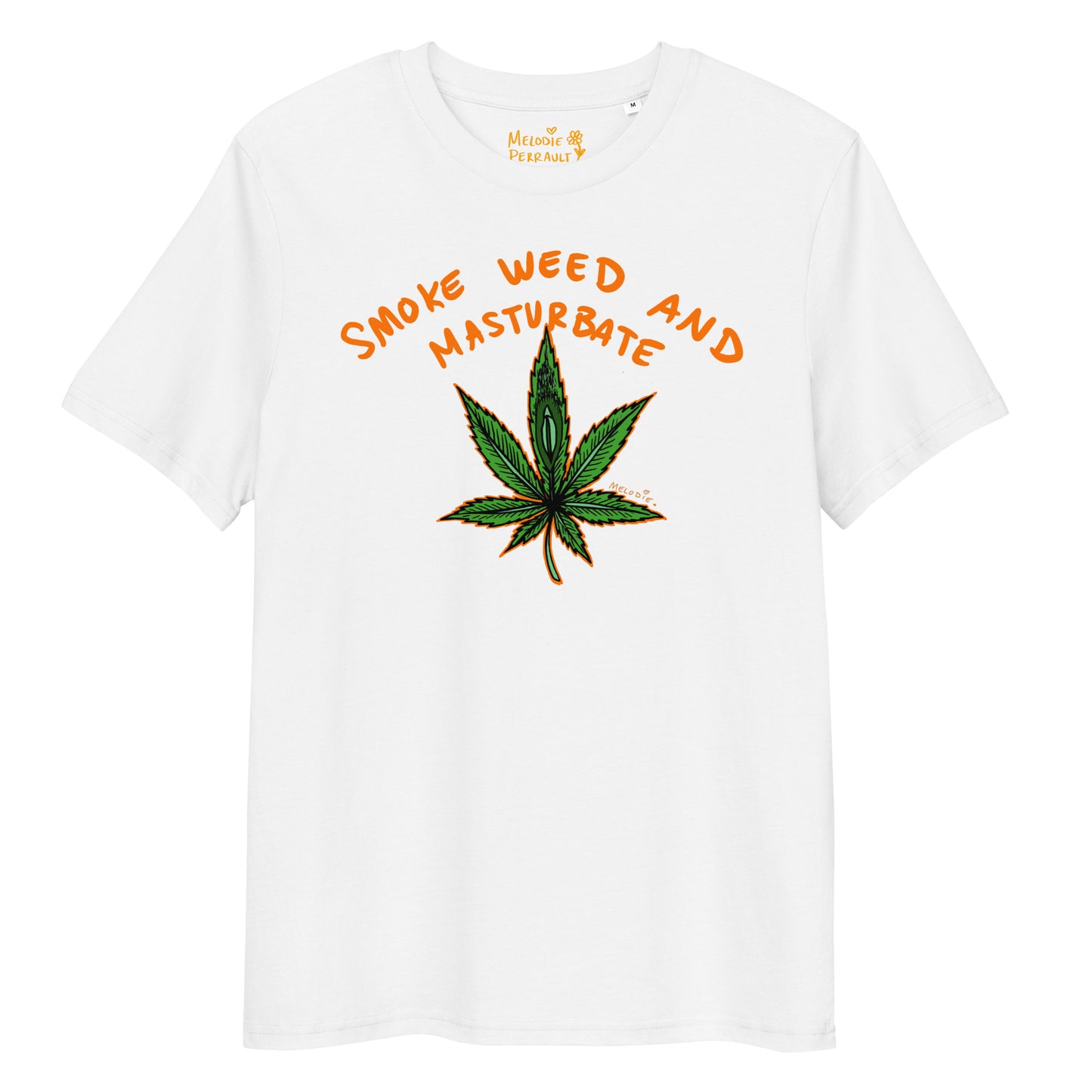 " 2024 Smoke Weed & Masturbate " Unisex organic cotton t-shirt