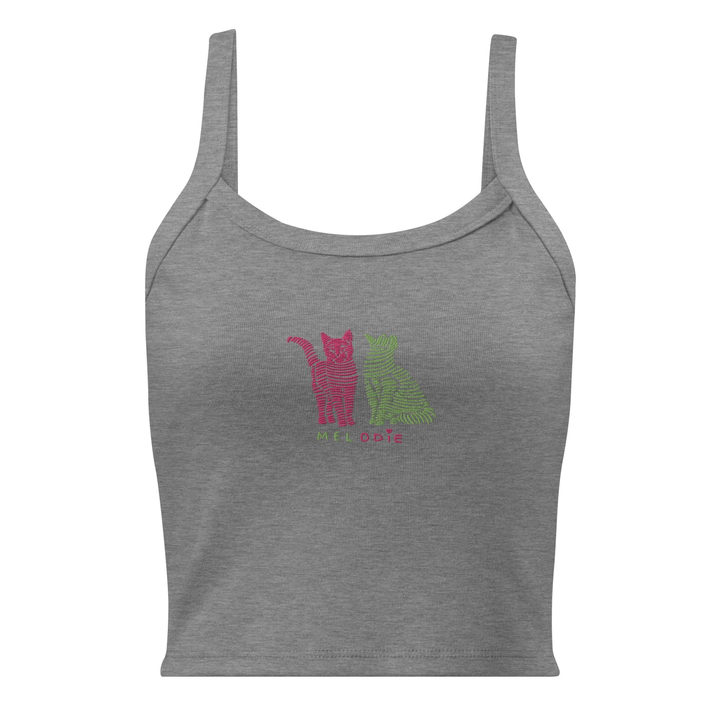 " Bad Days Make The Good Ones Better " Kittens. Women’s micro-rib tank top