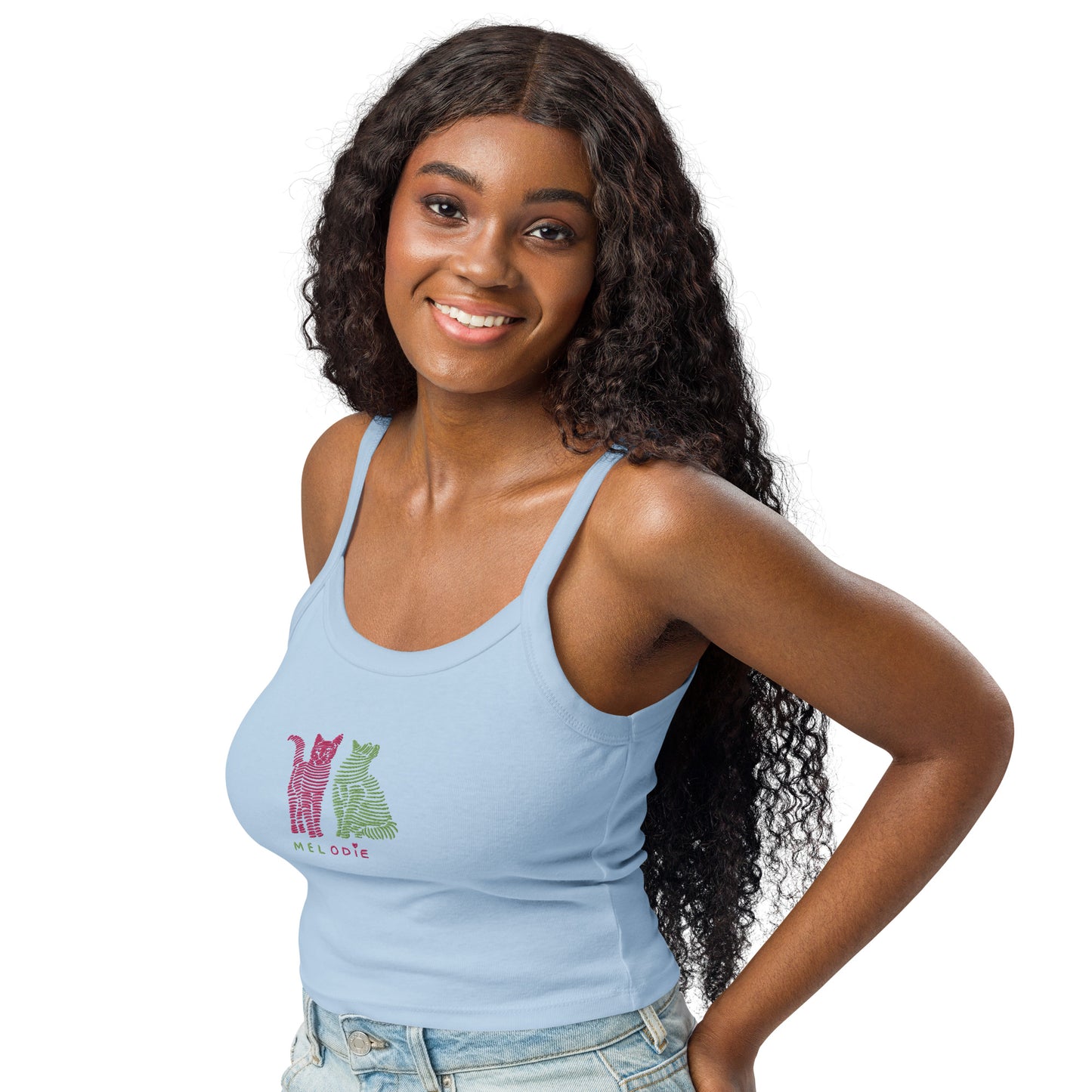 " Bad Days Make The Good Ones Better " Kittens. Women’s micro-rib tank top