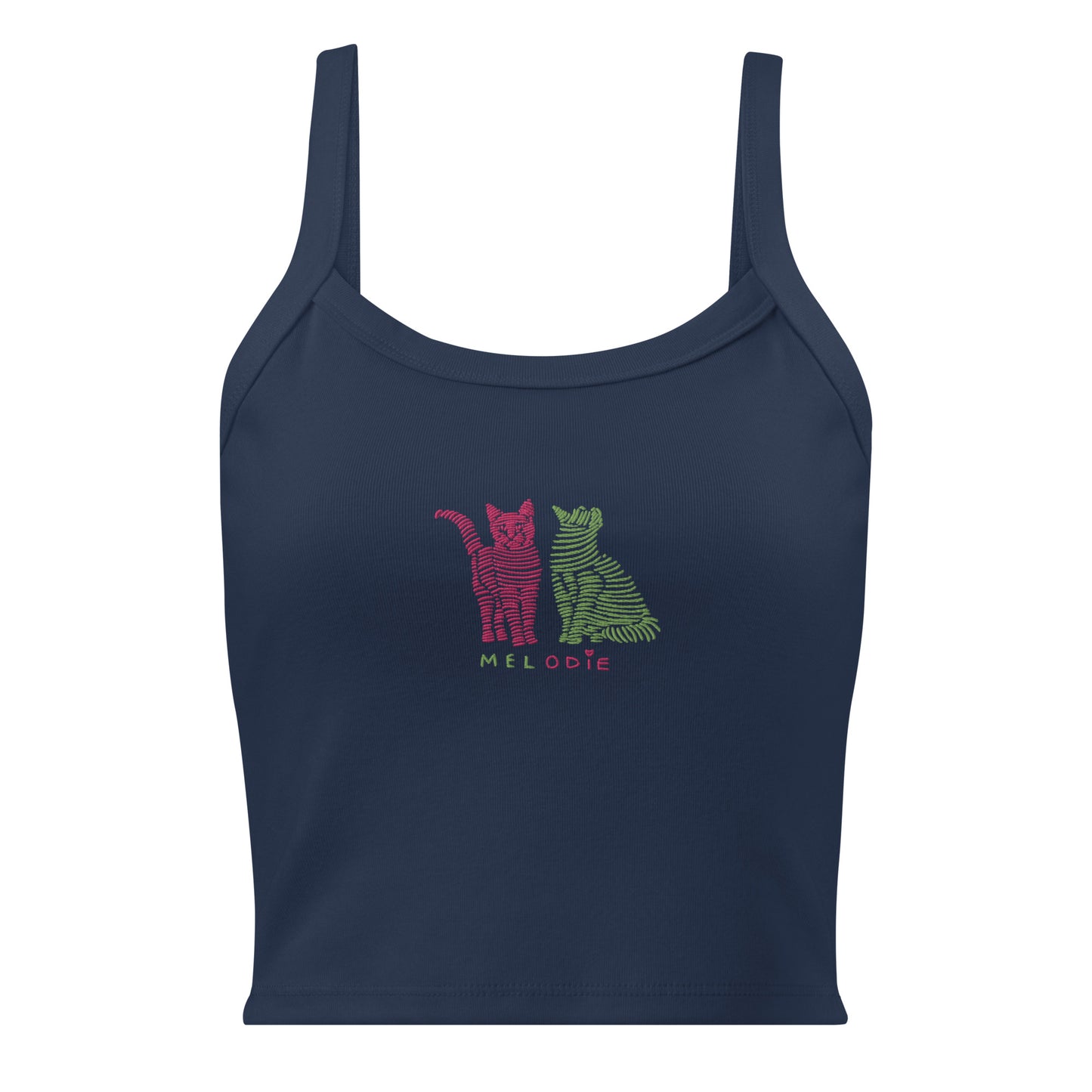 " Bad Days Make The Good Ones Better " Kittens. Women’s micro-rib tank top