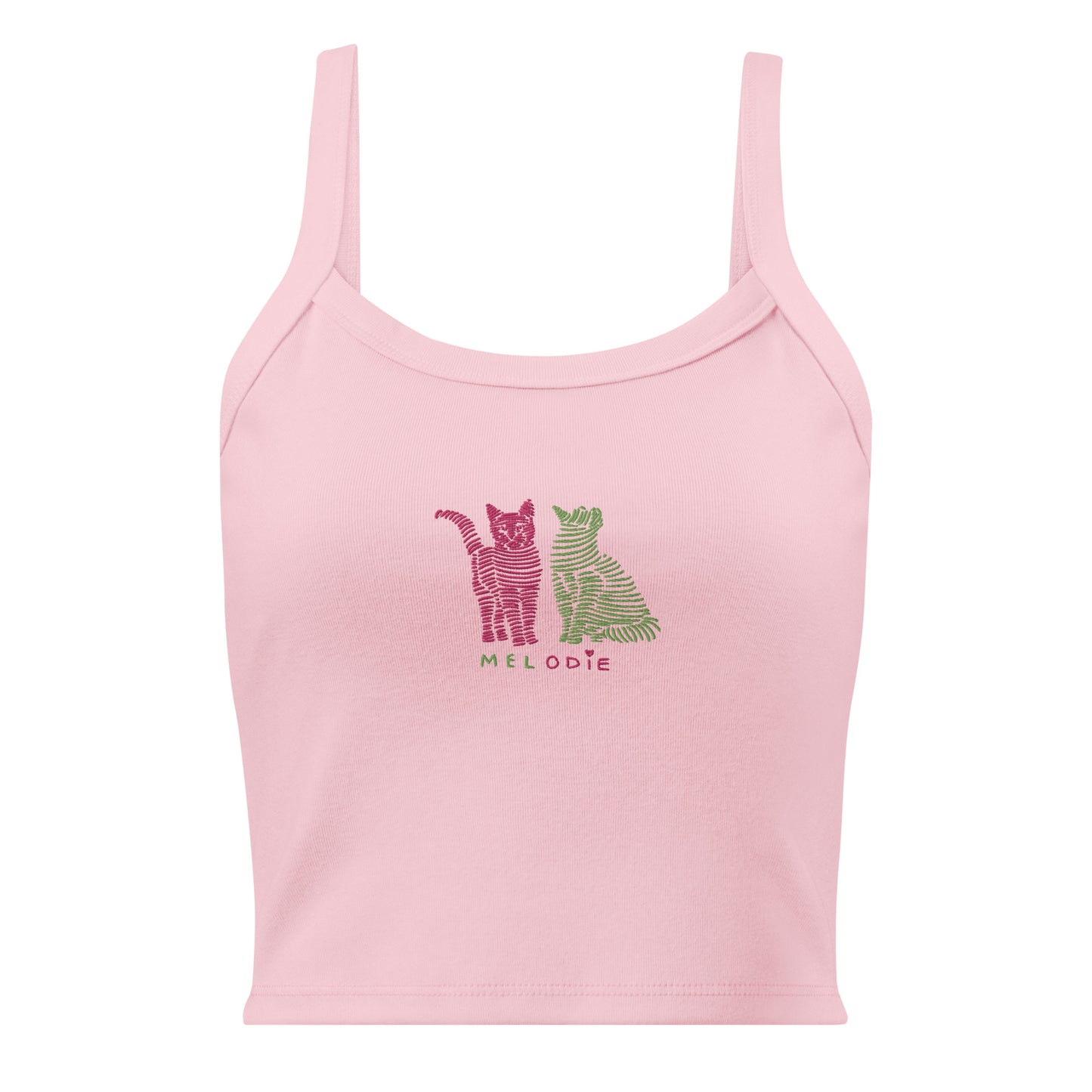 " Bad Days Make The Good Ones Better " Kittens. Women’s micro-rib tank top