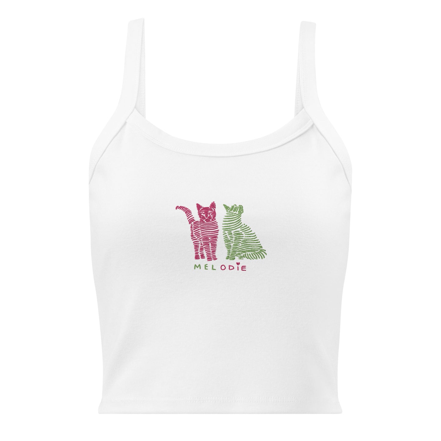 " Bad Days Make The Good Ones Better " Kittens. Women’s micro-rib tank top