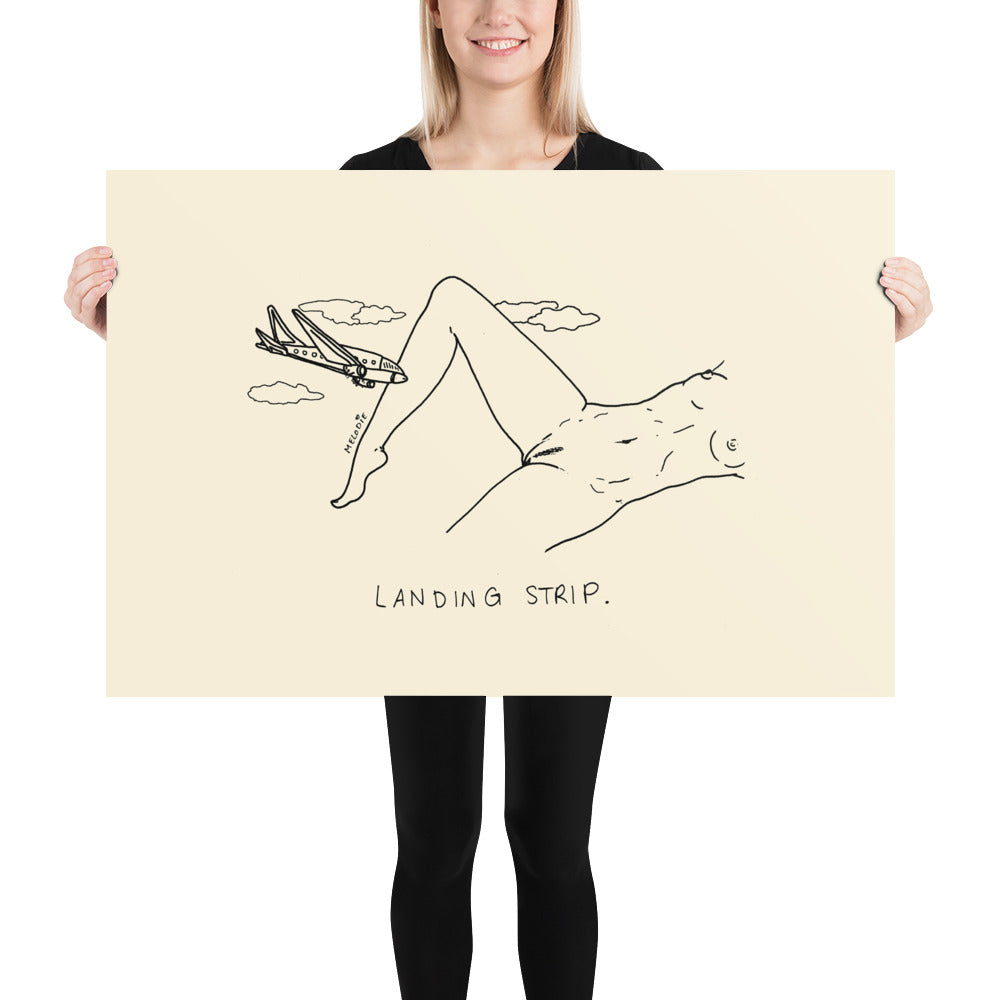 " Landing Strip "  Print / Poster