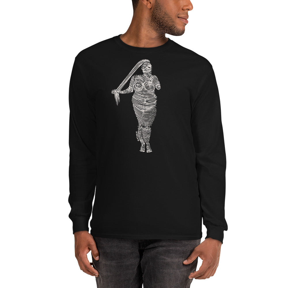 " 4 /7 Deadly sins " Front and back Print Dark Unisex’s Long Sleeve Shirt