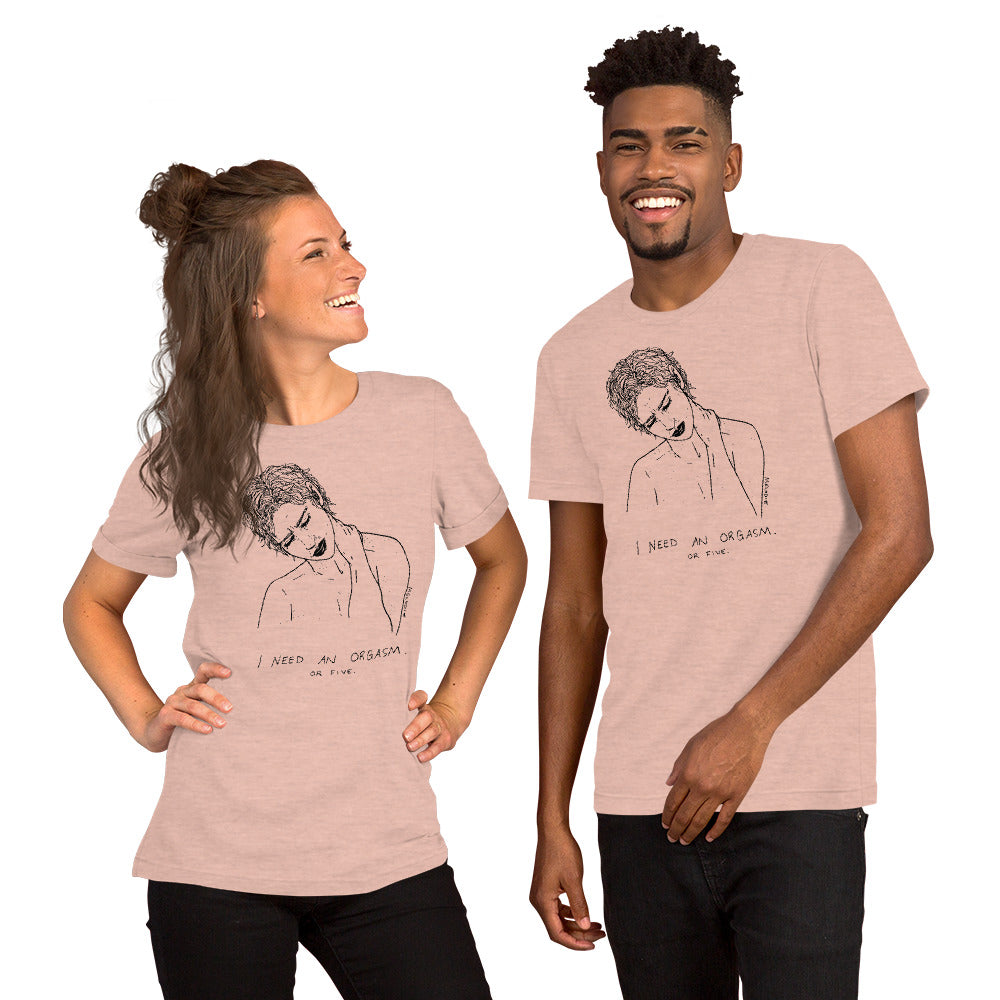" Orgasm " Short-Sleeve Unisex T-Shirt