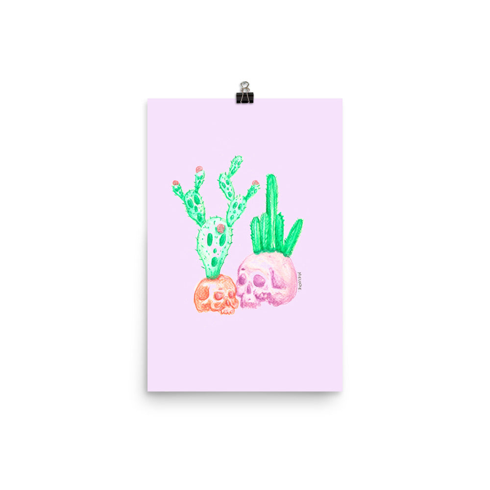 " Tête De Cactus 1 " Print / Poster