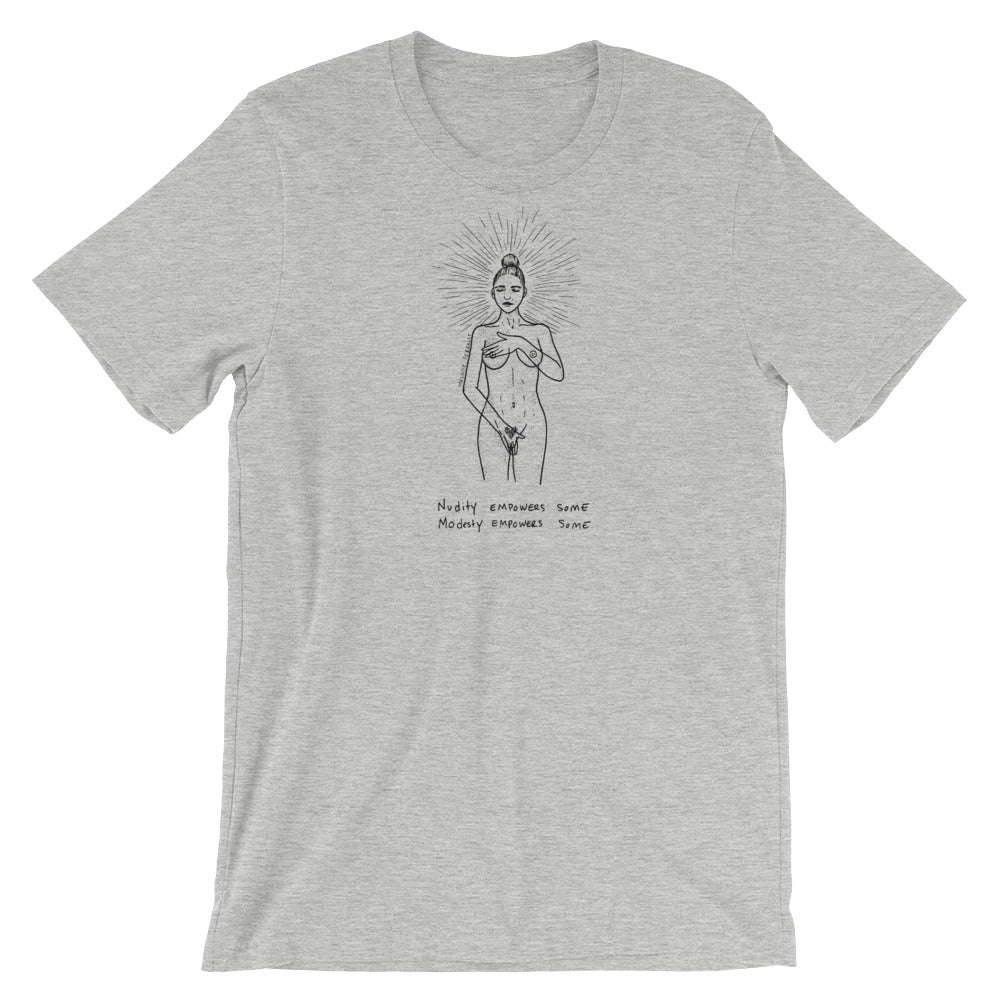 " Empowers " Feel Powerful Short-Sleeve Unisex T-Shirt