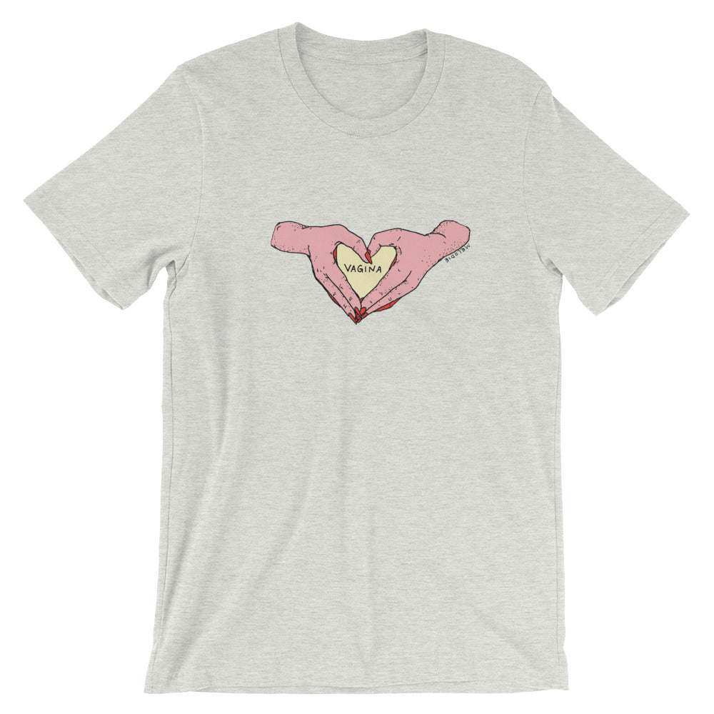 " I Love Vagina " Short-Sleeve Unisex T-Shirt