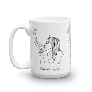 " Blowing Dicks "  Mug