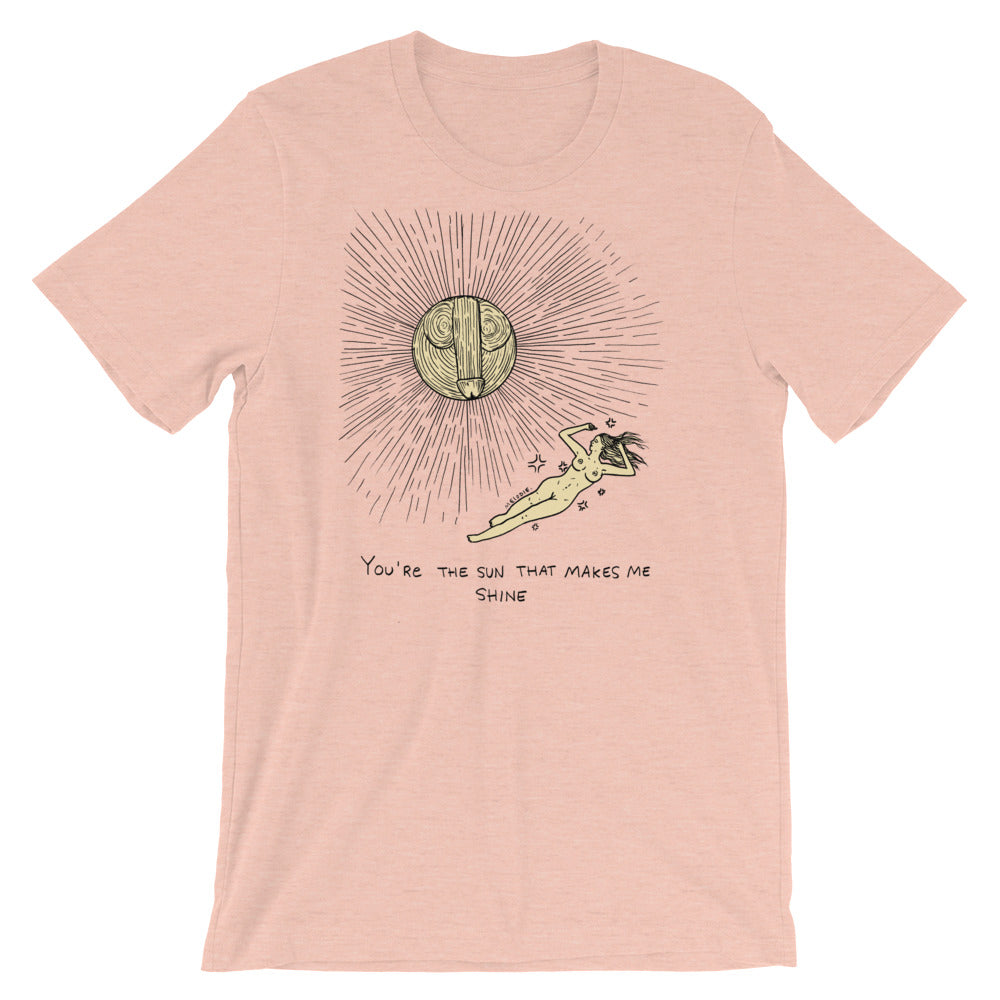 " The Sun That Makes Me Shine "  Short-Sleeve Unisex T-Shirt