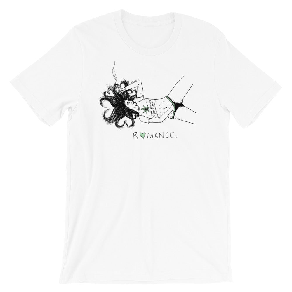 " Romance / Smoke Weed And Masturbate "  Short-Sleeve Unisex T-Shirt