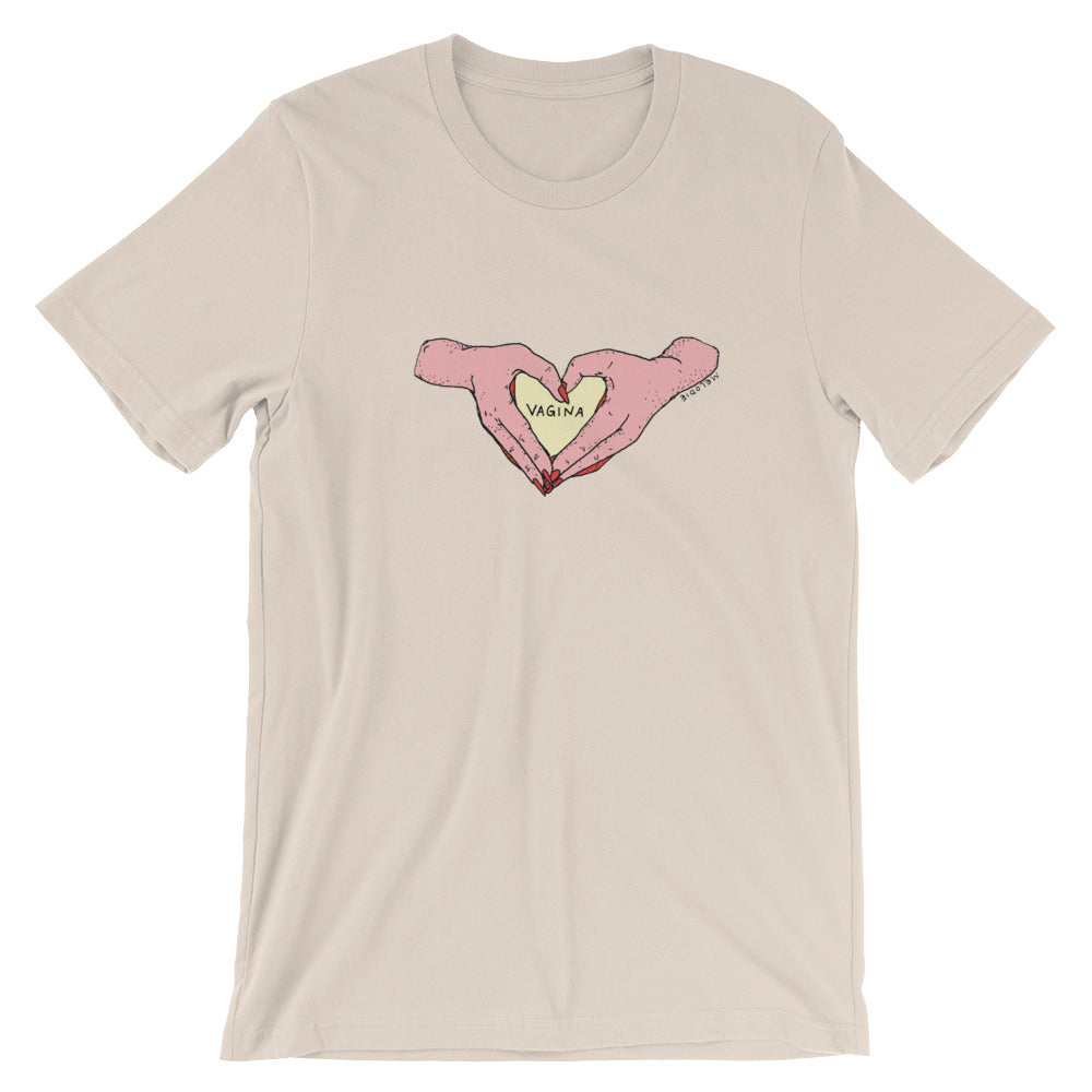 " I Love Vagina " Short-Sleeve Unisex T-Shirt