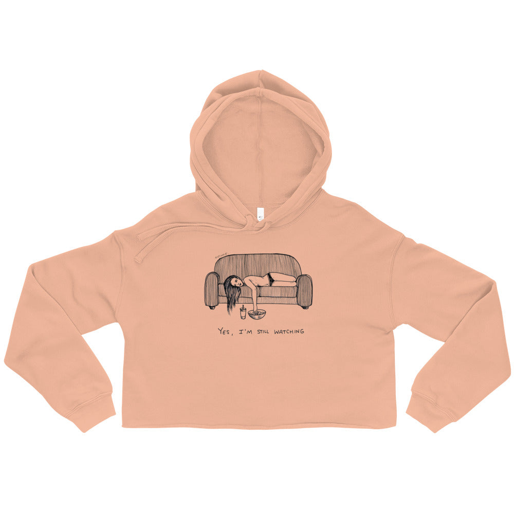 " Netflix " Crop Hoodie