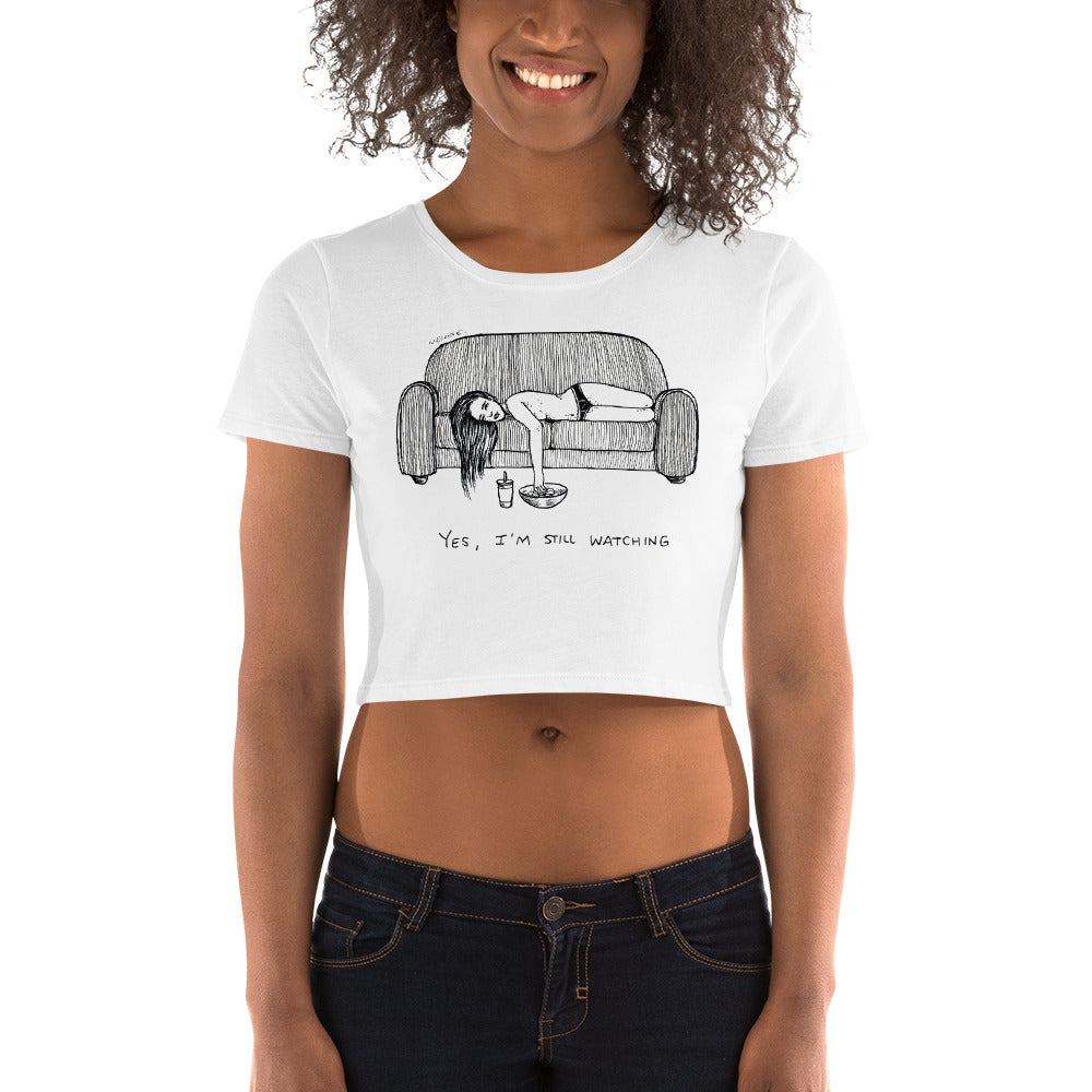 " Netflix " Women’s Crop Tee