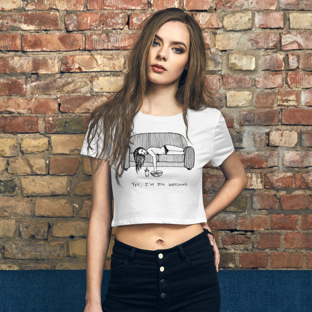 " Netflix " Women’s Crop Tee