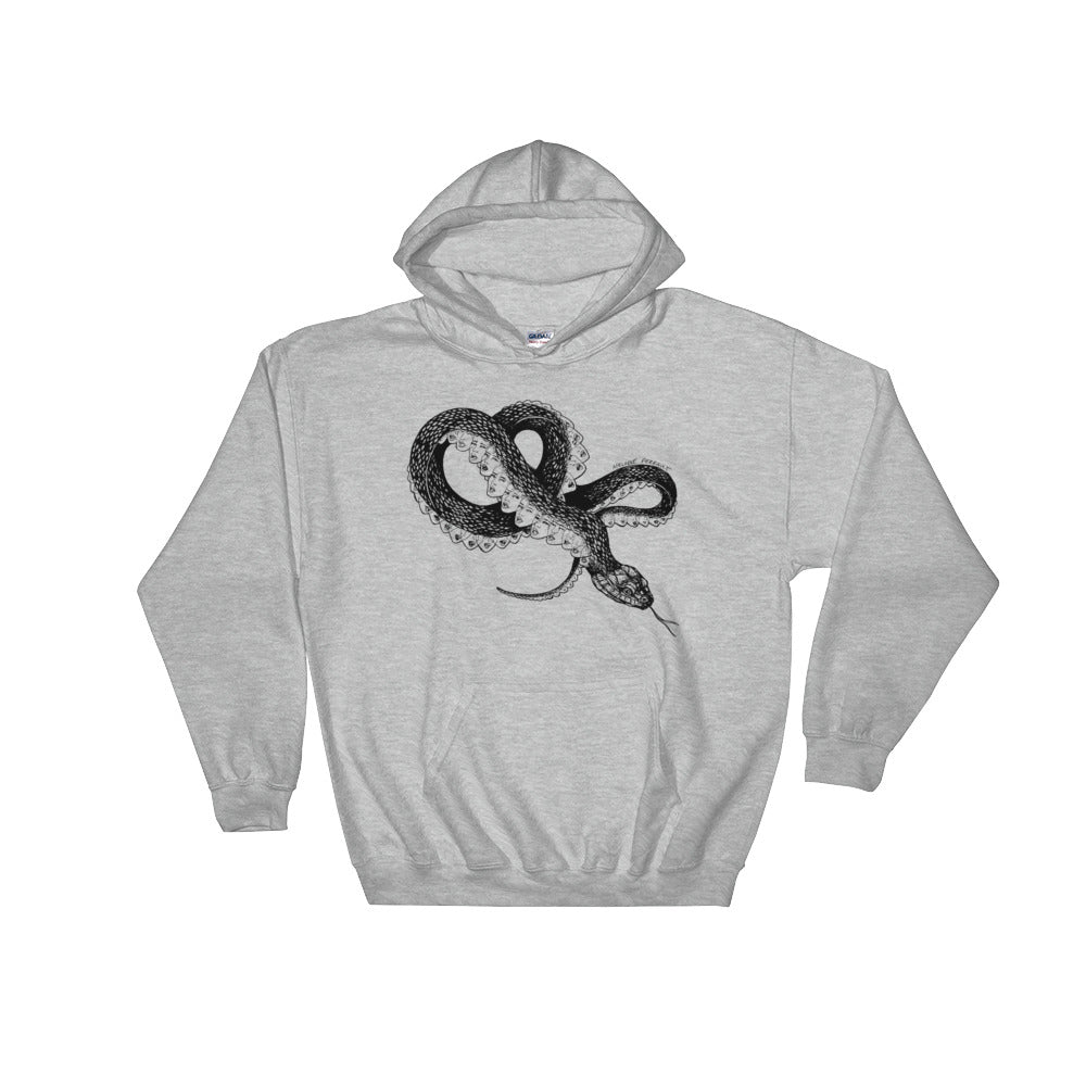 " Inverted Medusa " Hooded Sweatshirt