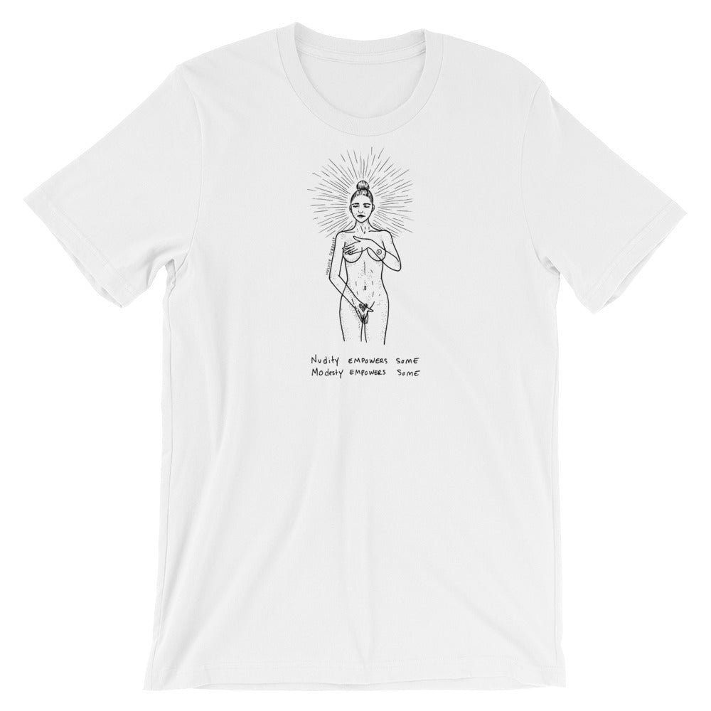 " Empowers " Feel Powerful Short-Sleeve Unisex T-Shirt