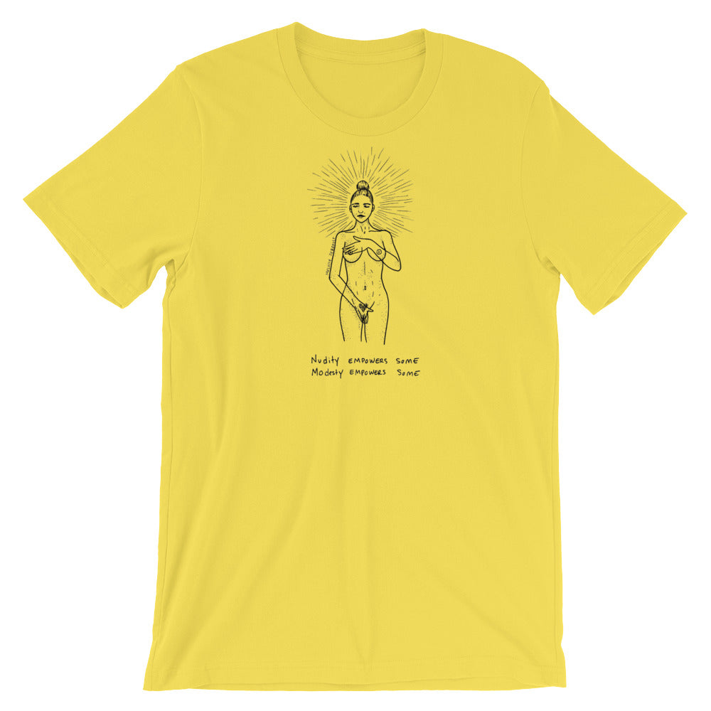 " Empowers " Feel Powerful  Short-Sleeve Unisex T-Shirt